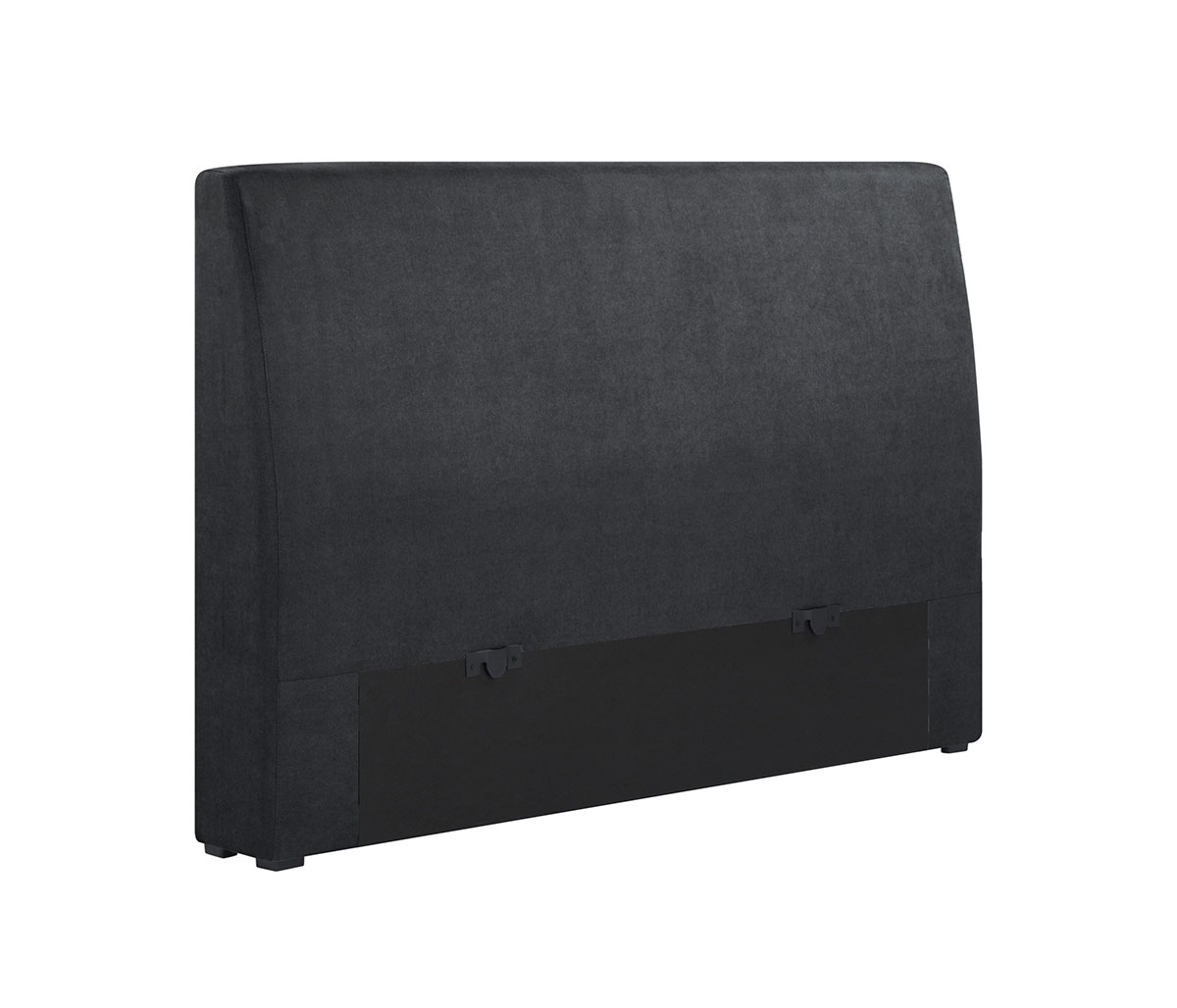 Cabecera king size Alva - Gris oscuro