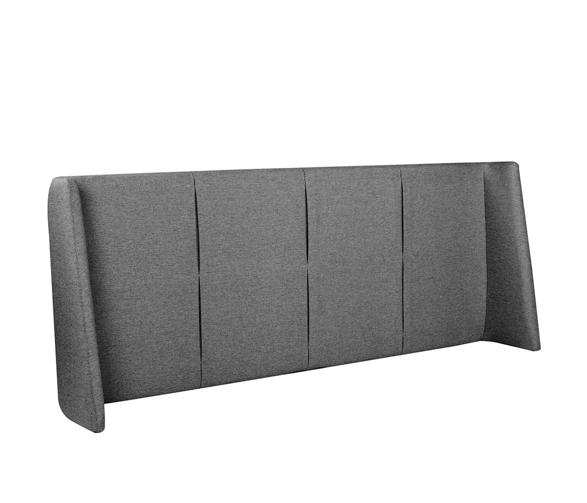 Cabecera king size Skye - Gris oscuro