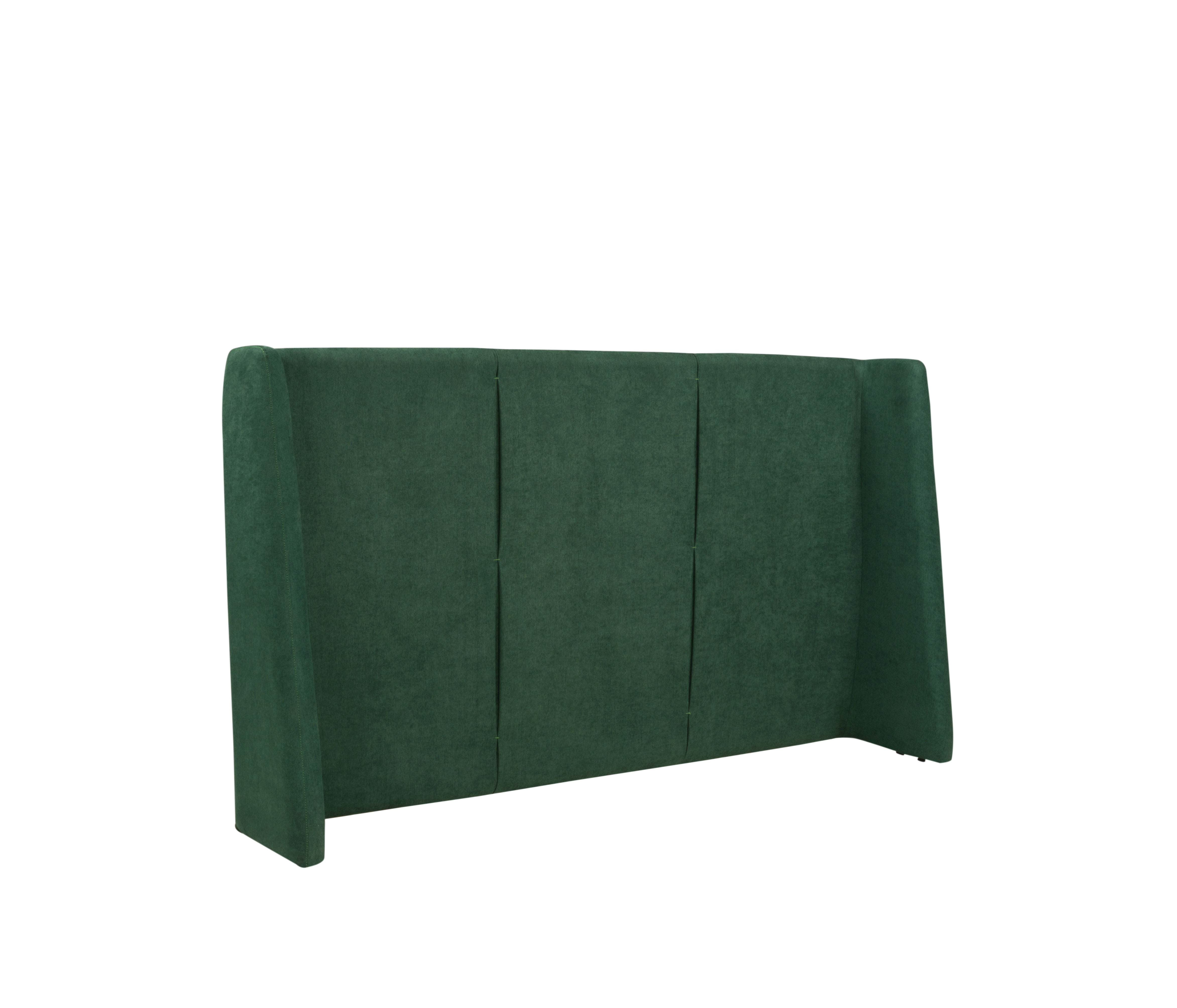 Cabecera queen size Skye - Verde