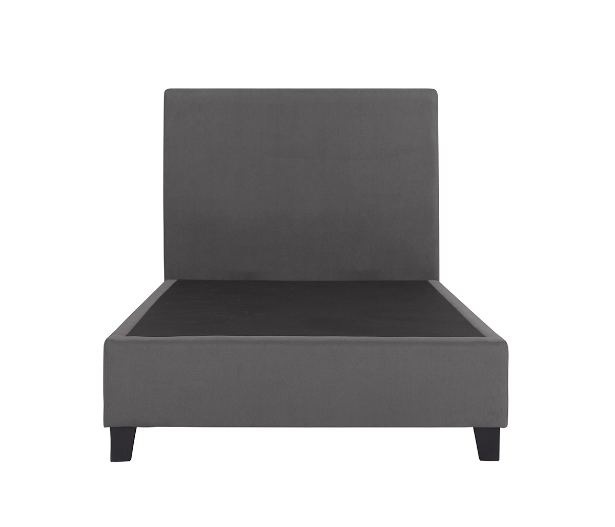 Cama individual Alva - Gris oxford