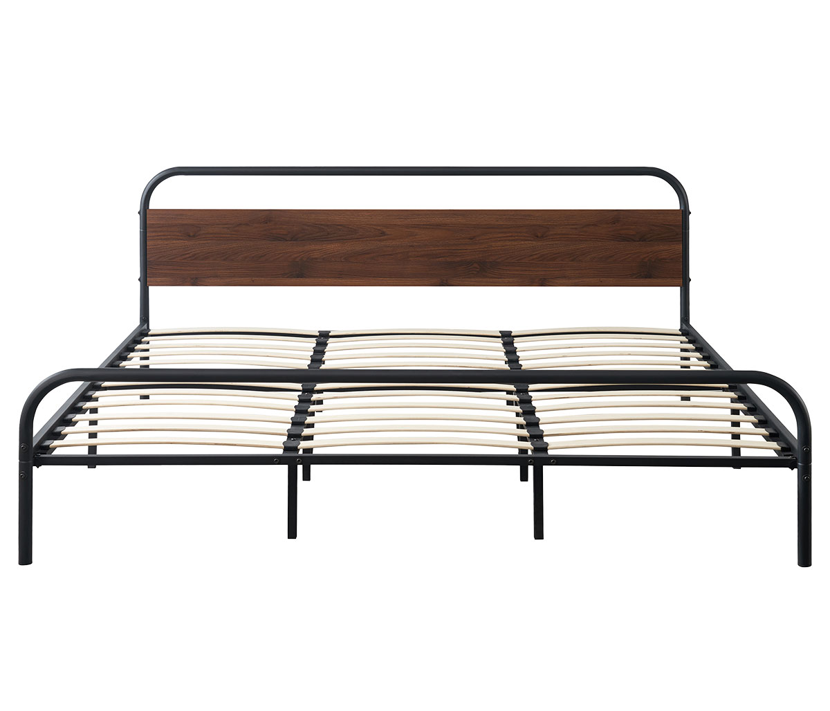 Cama king size Palermo - Nogal