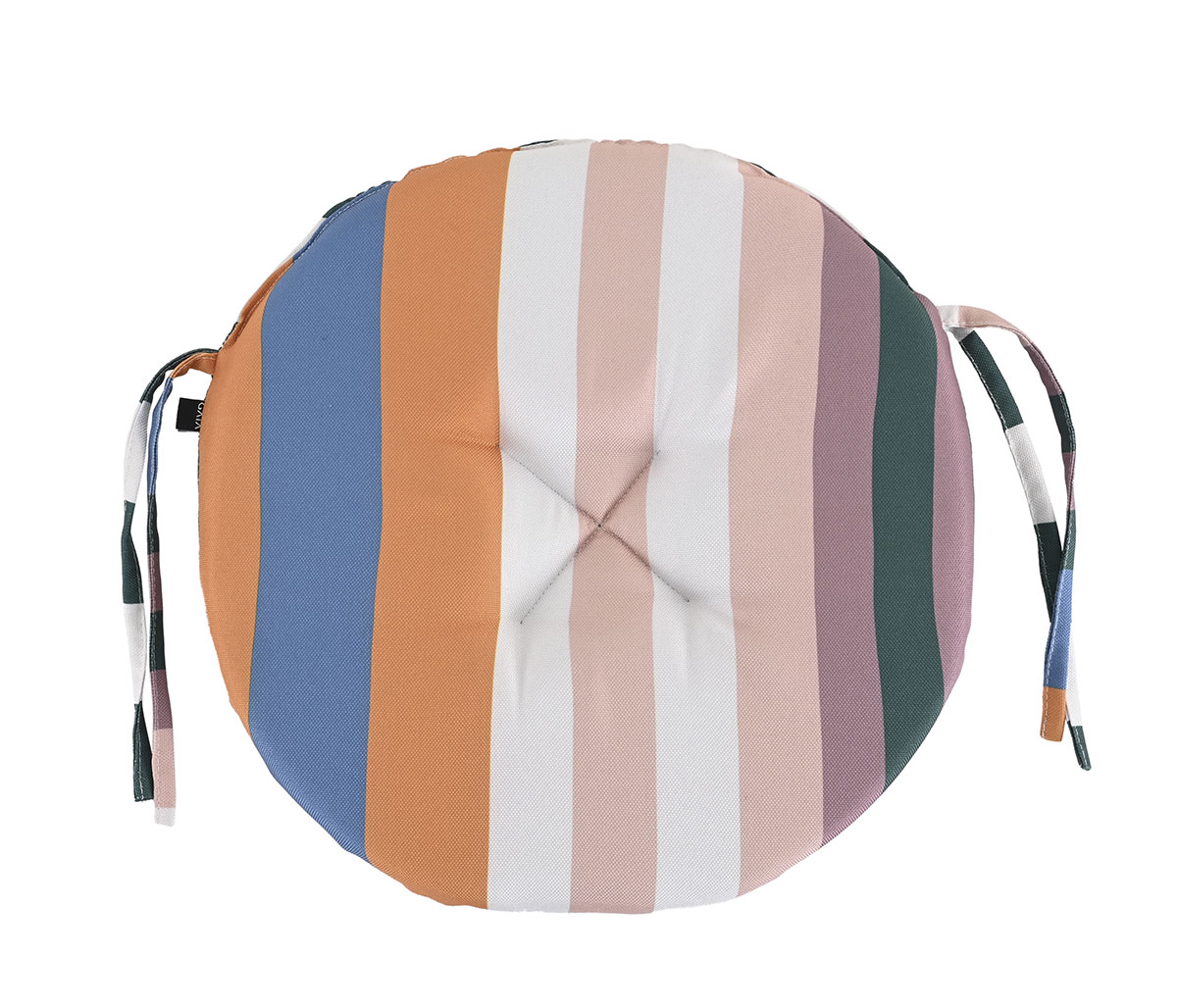 Cojín impermeable para silla doble cara 40 cm Paimado - Multicolor