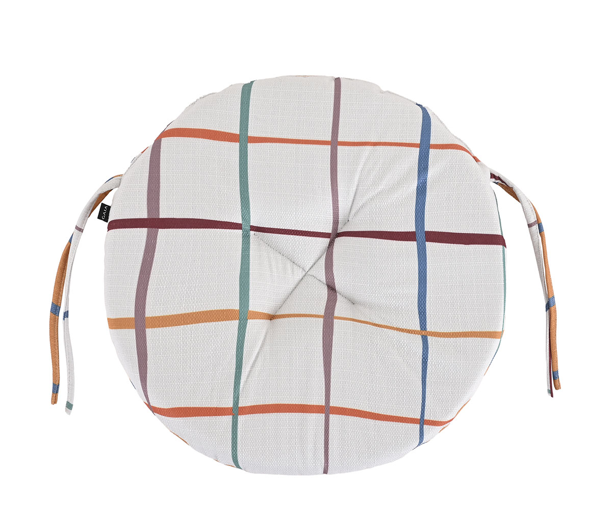 Cojín impermeable para silla doble cara 40 cm Pangui - Multicolor