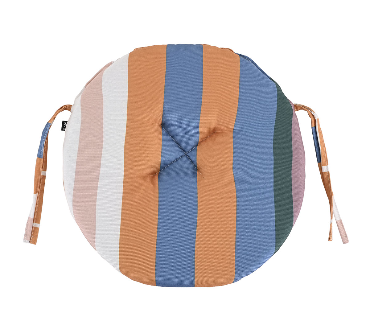 Cojín impermeable para silla doble cara 40 cm Tarido - Multicolor