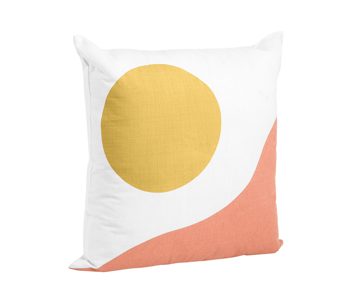 Cojín Ocaso 45x45 - Mostaza
