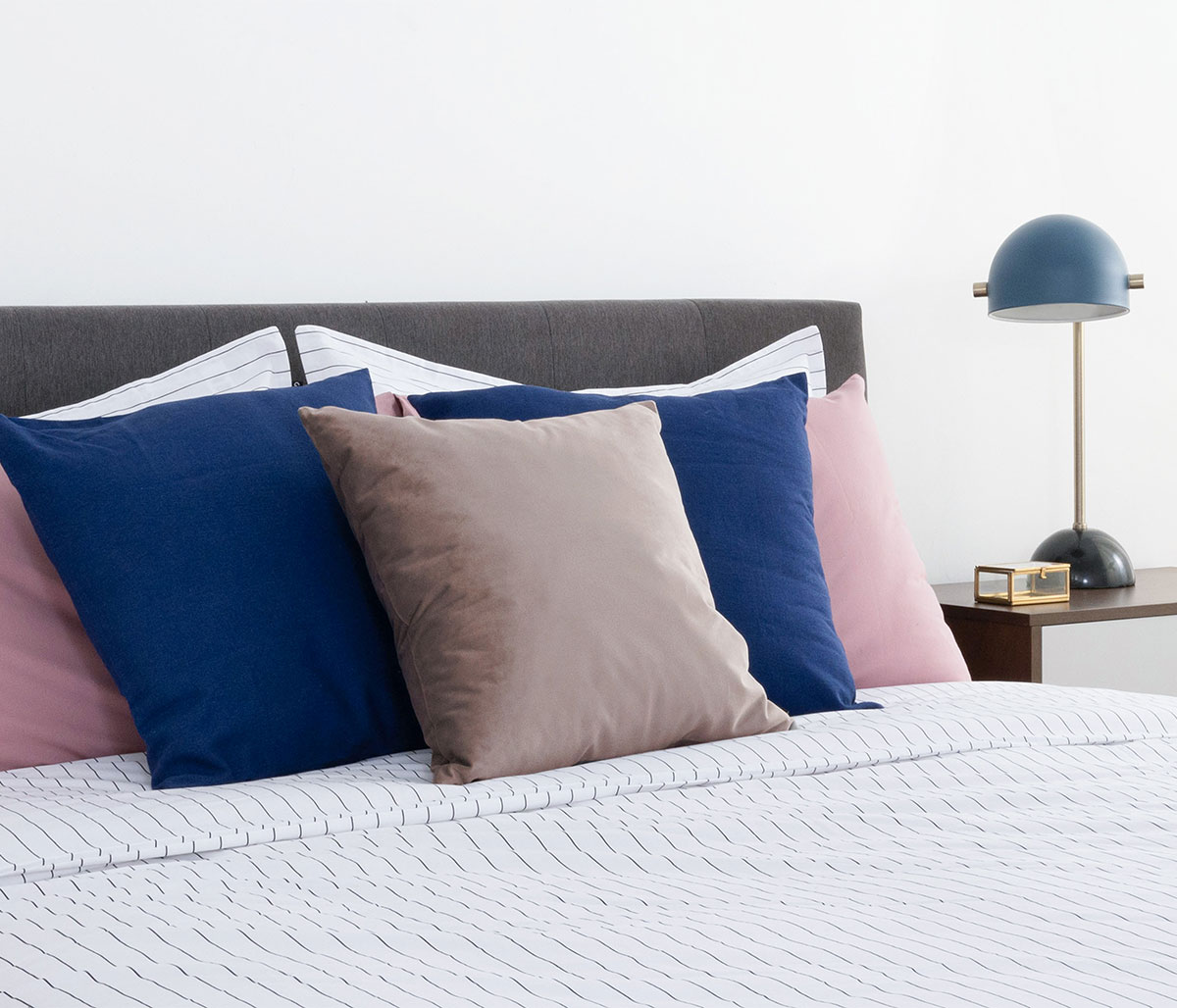 Cojín Shana 45x45 - Gris