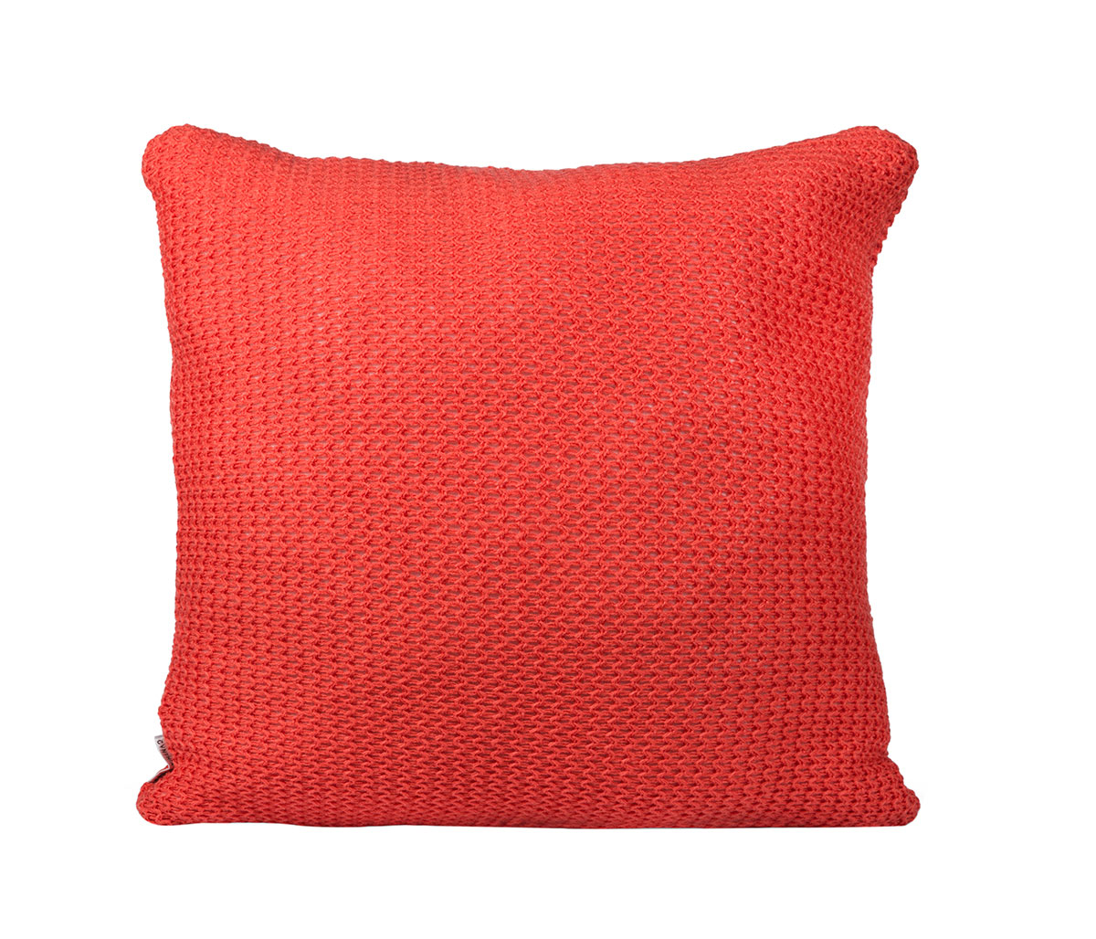 Cojín tejido Sabinas 45x45 - Coral