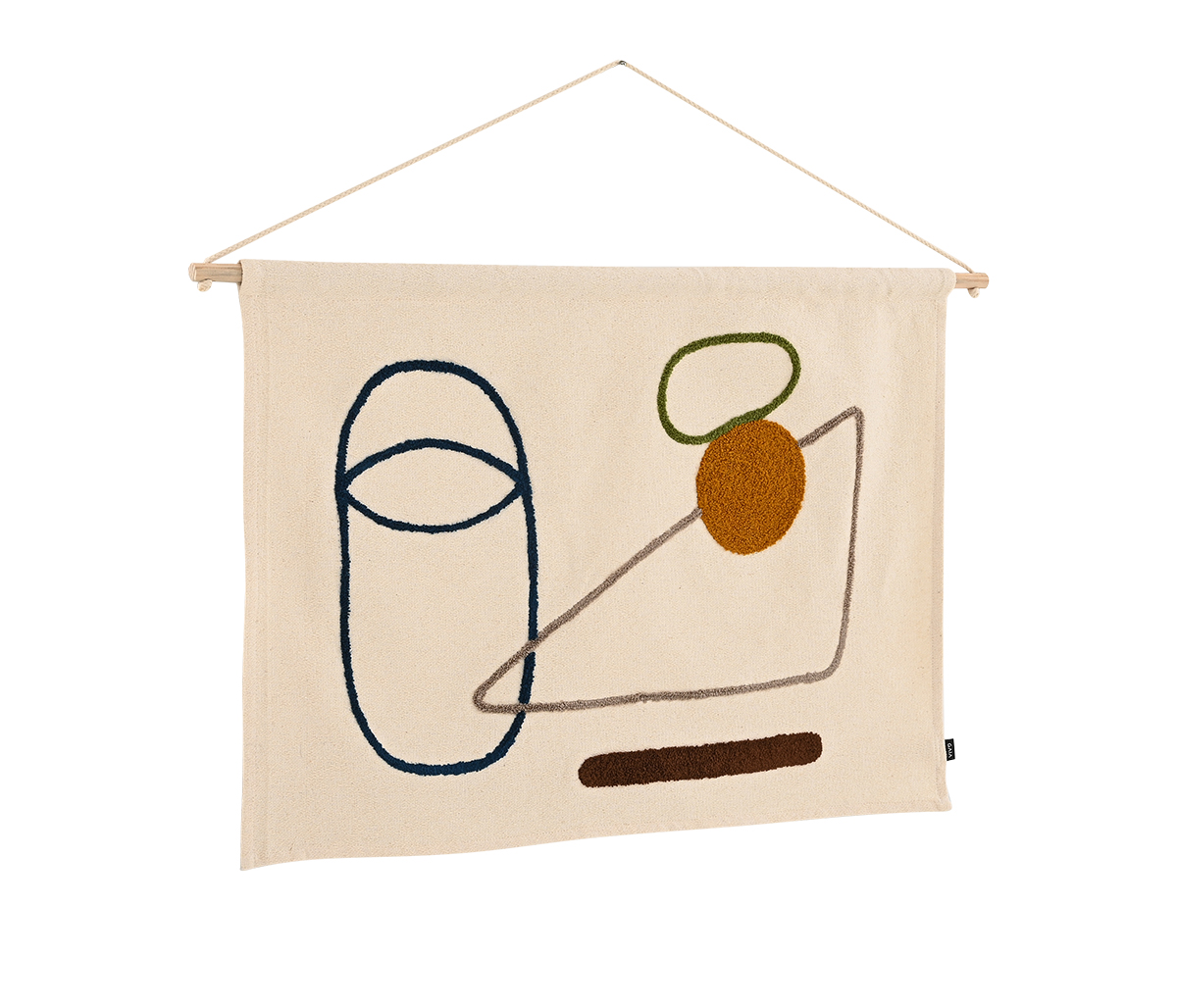 Colgante de pared Carrillo - Blanco