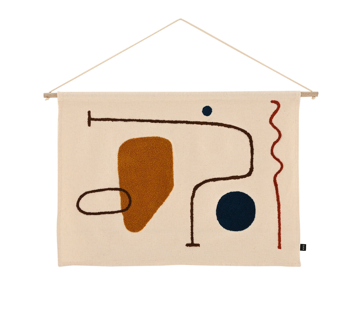 Colgante de pared Costa - Blanco