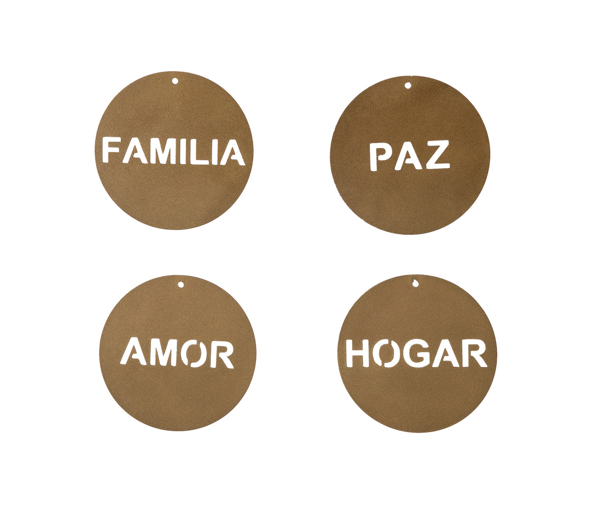 Colgante decorativo Parel - Dorado