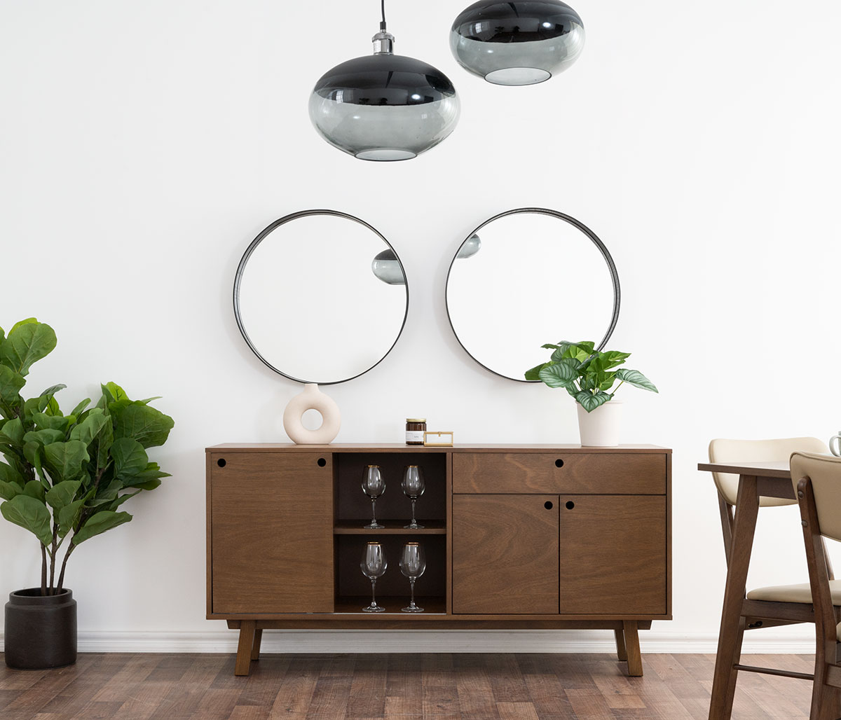 Credenza Avilés 150 cm - Nogal