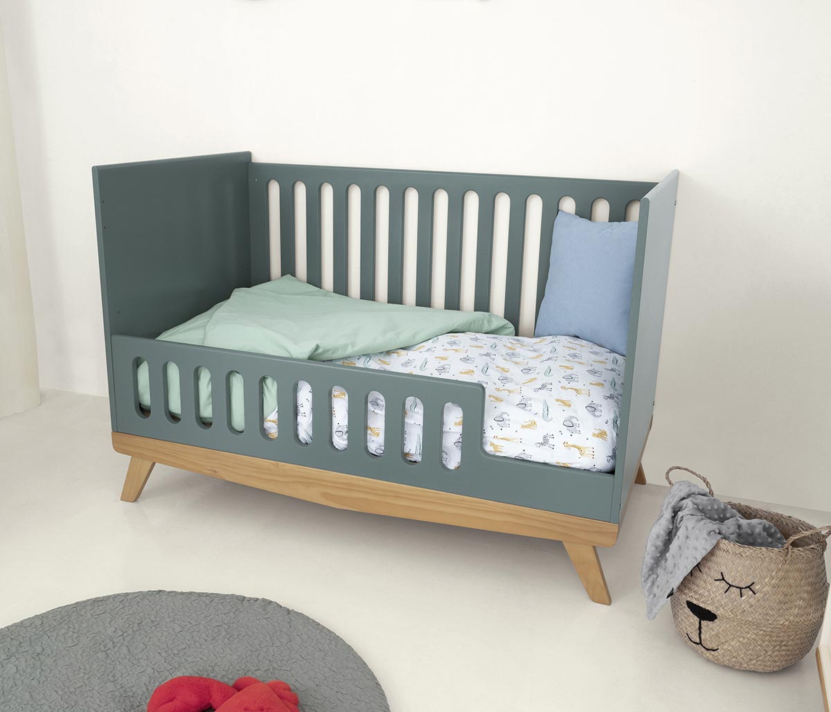 Inserto de Duvet para cuna Caramelo 120x110 cm - Blanco