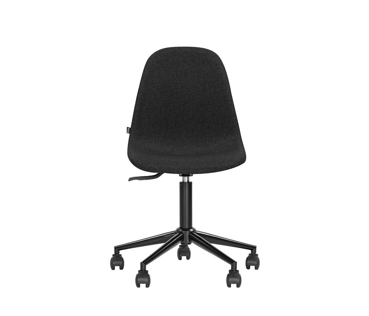 Escritorio Alonso 100cm - Negro + Silla de oficina Coelle - Negro