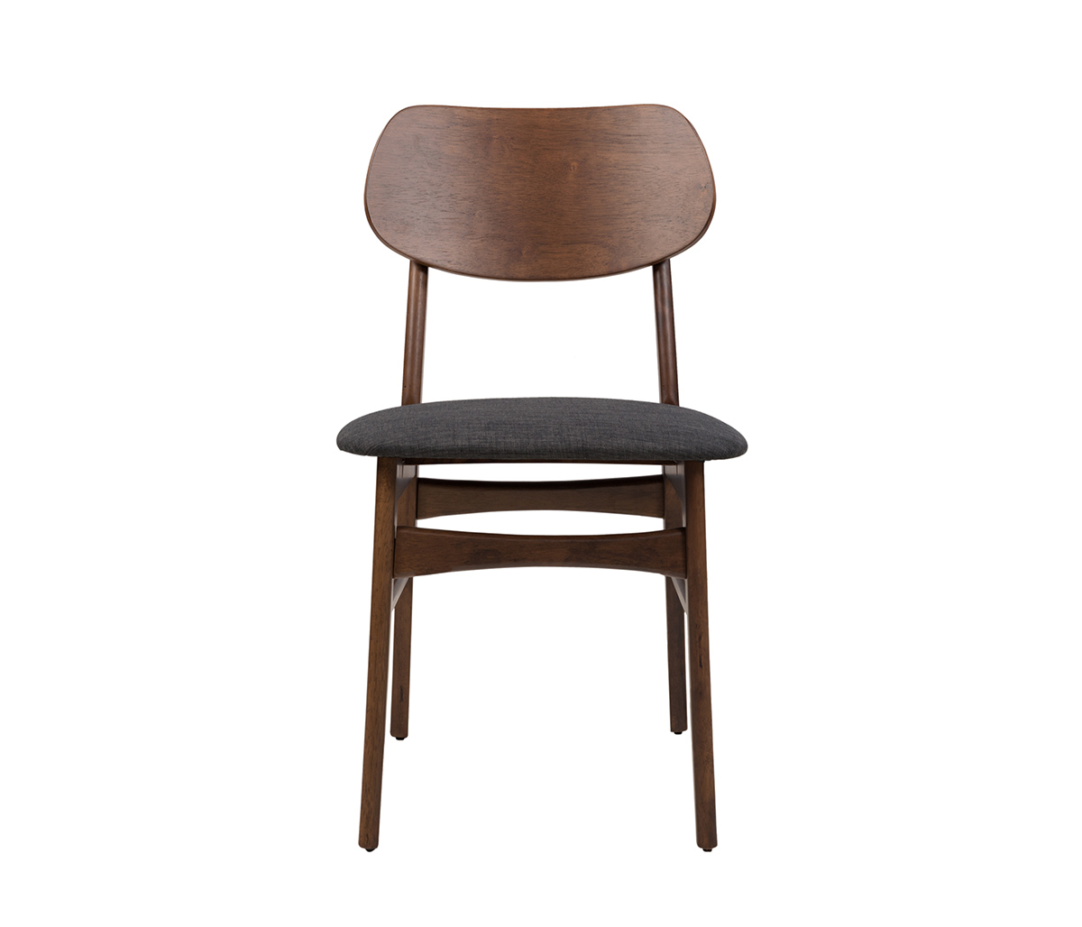 Escritorio Nishe 120cm - Nogal + Silla Salvador - Gris oscuro