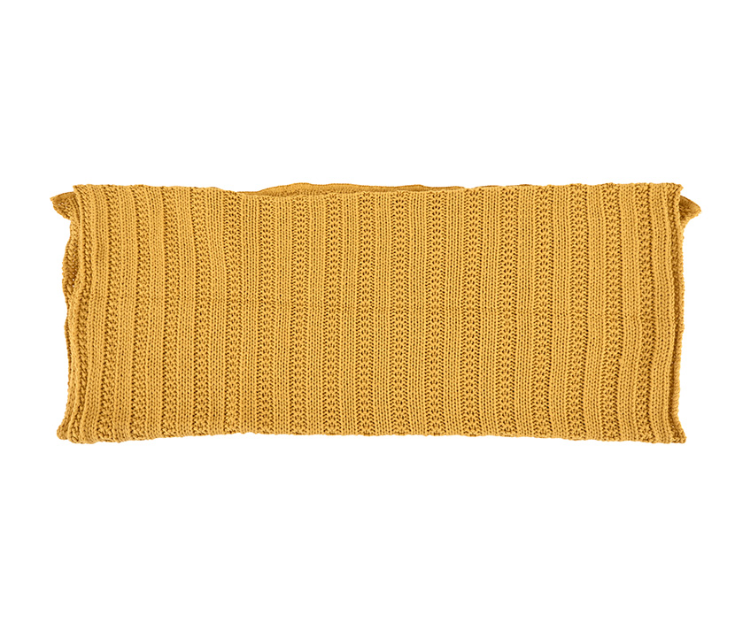 Frazada Dennise 150x80 cm - Amarillo
