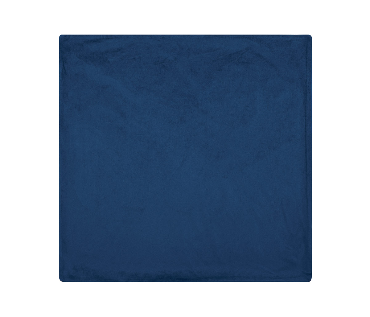 Funda para cojín de terciopelo Cachet 45 x 45 cm - Azul marino