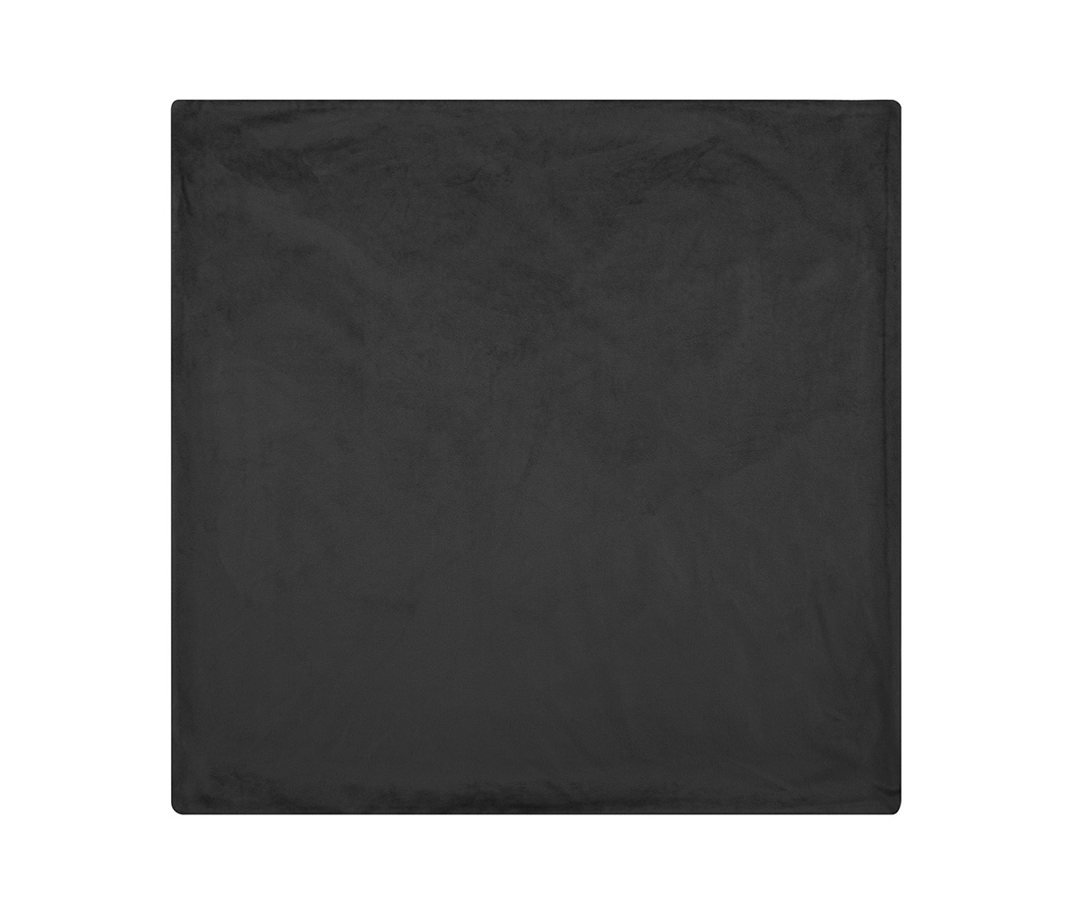 Funda para cojín de terciopelo Cachet 45 x 45 cm - Negro