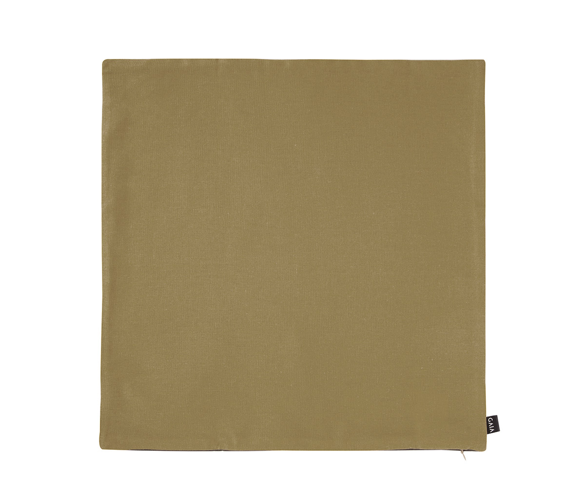 Funda de cojín Arnes bicolor - Verde olivo