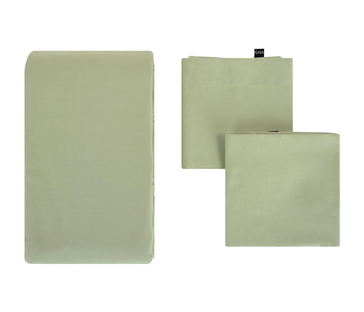 Juego para duvet algodón Hula king size - Verde