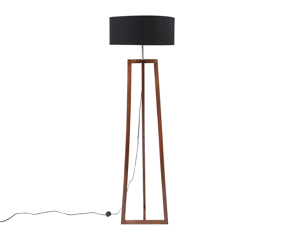Lámpara de pie Cutzayán - Nogal