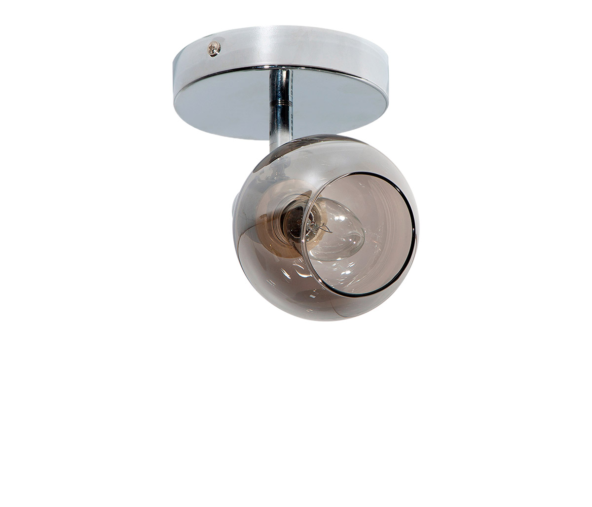 Lámpara de techo Lexa E14 40W - Plateado