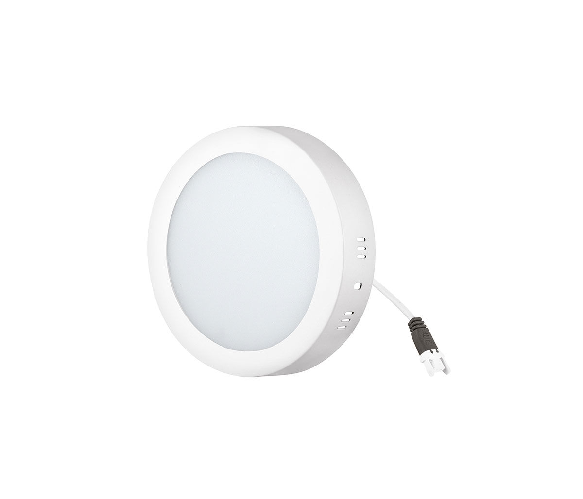 Luminario Vanguardia LED de sobreponer circular, 24W, luz blanca 6500K - Blanco