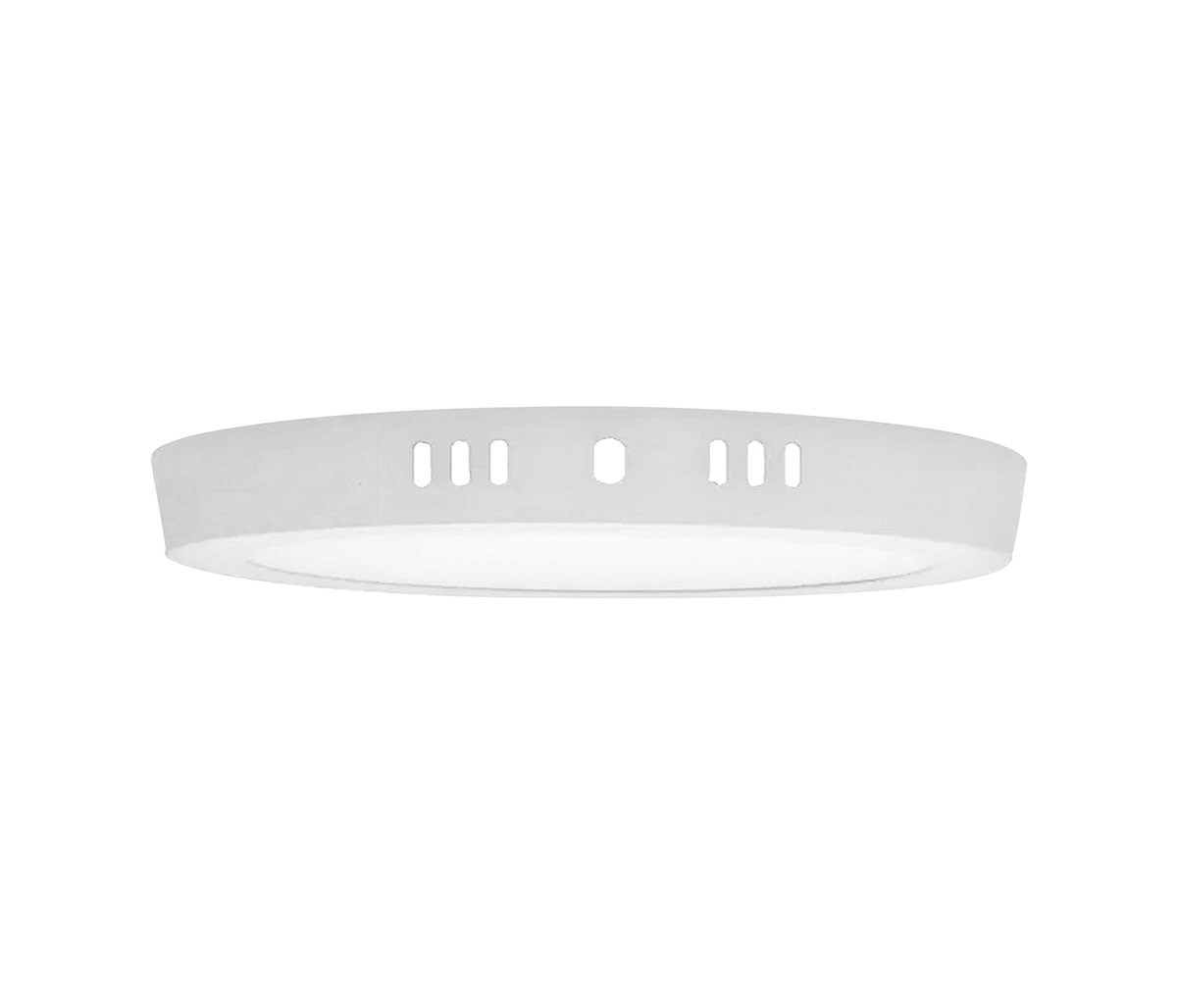 Luminario Vanguardia LED de sobreponer circular, 24W, luz blanca 6500K - Blanco
