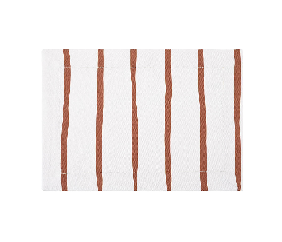 Mantel individual 50 x 35 cm Buritaca - Blanco