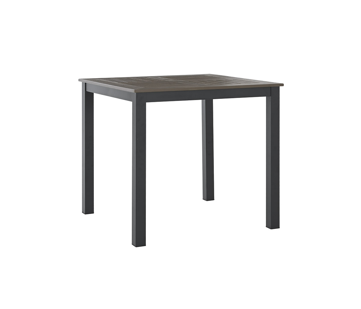 Mesa de comedor Cuneo cuadrada - Café