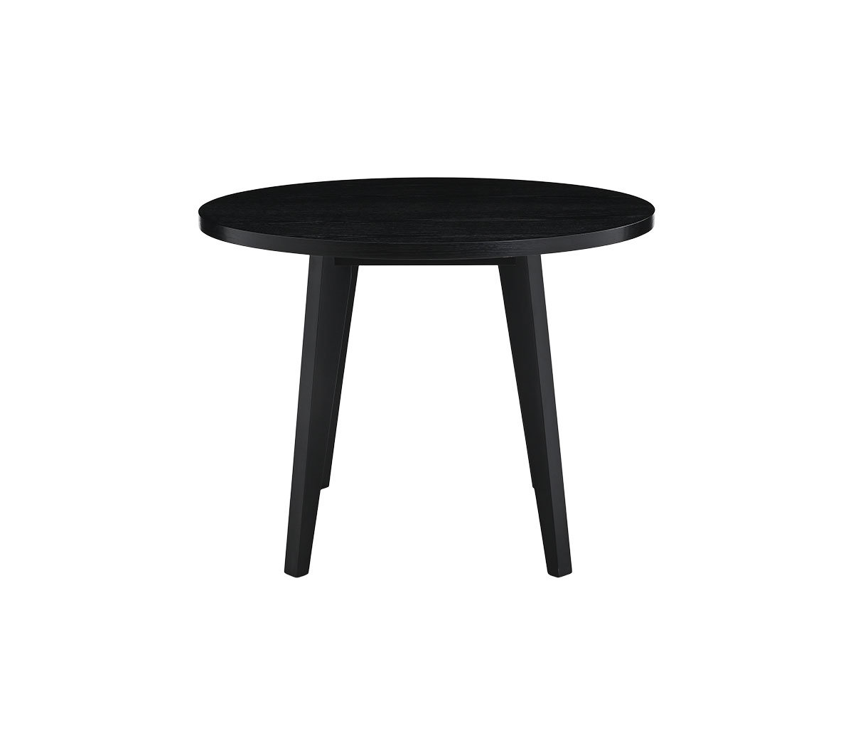 Mesa de comedor Evo 100 cm redonda - Negro
