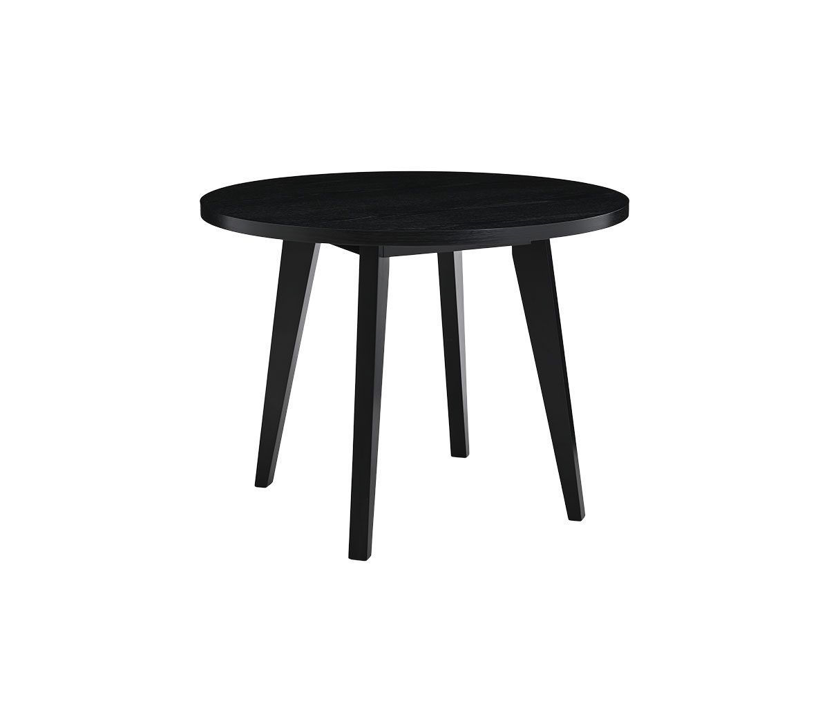 Mesa de comedor Evo 100 cm redonda - Negro