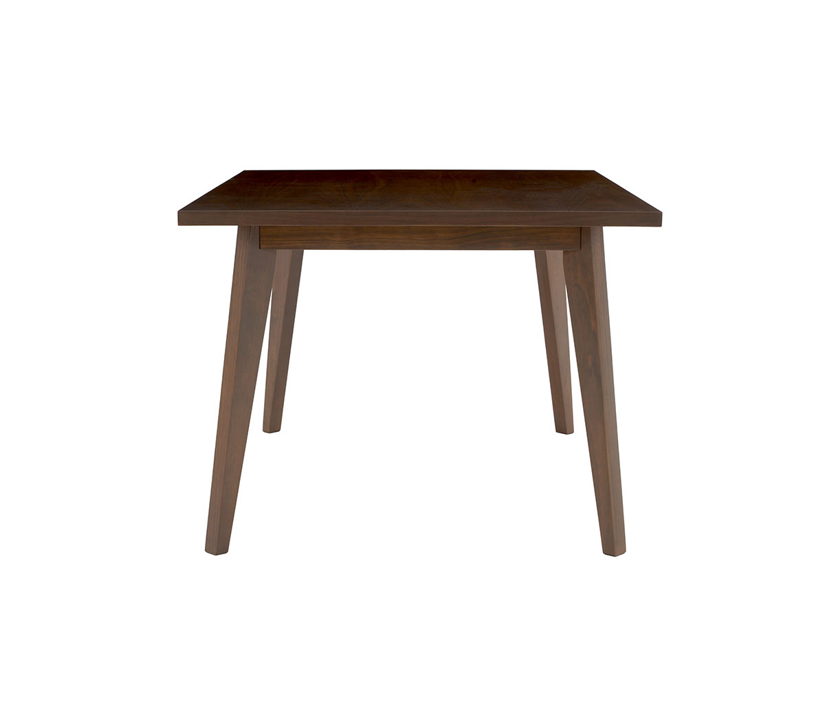 Mesa de comedor Evo 80 cm cuadrada - Nogal