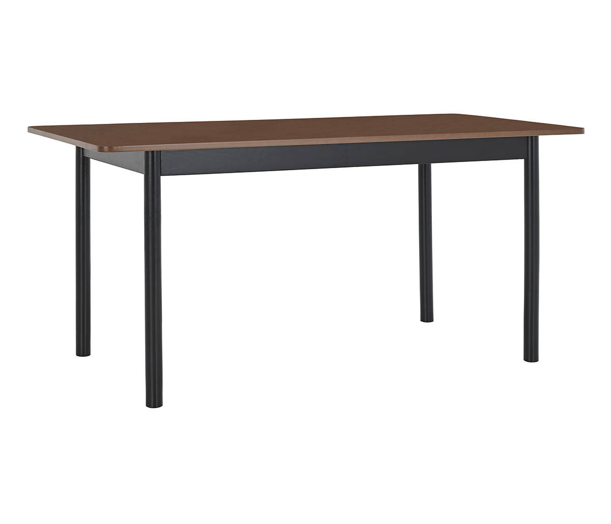 Mesa de comedor Higueras 160 nogal - Negro