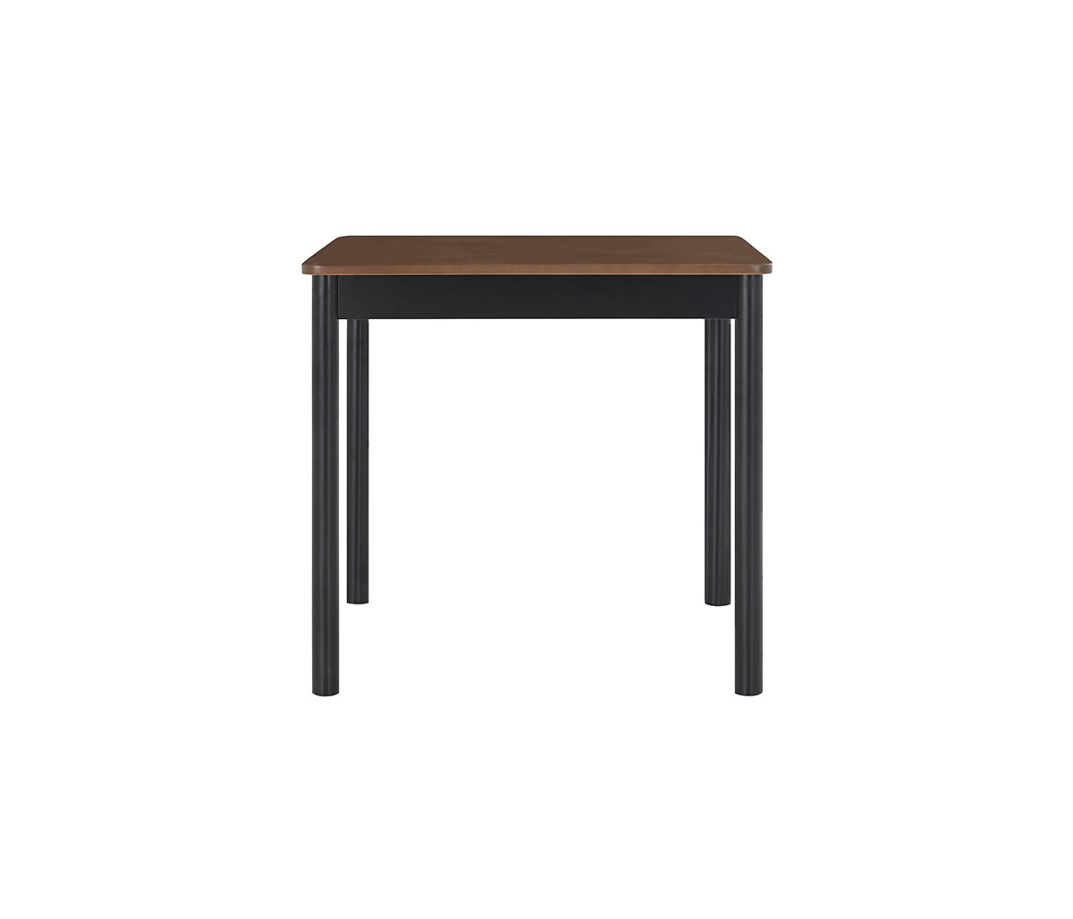 Mesa de comedor Higueras 80 cm nogal - Negro