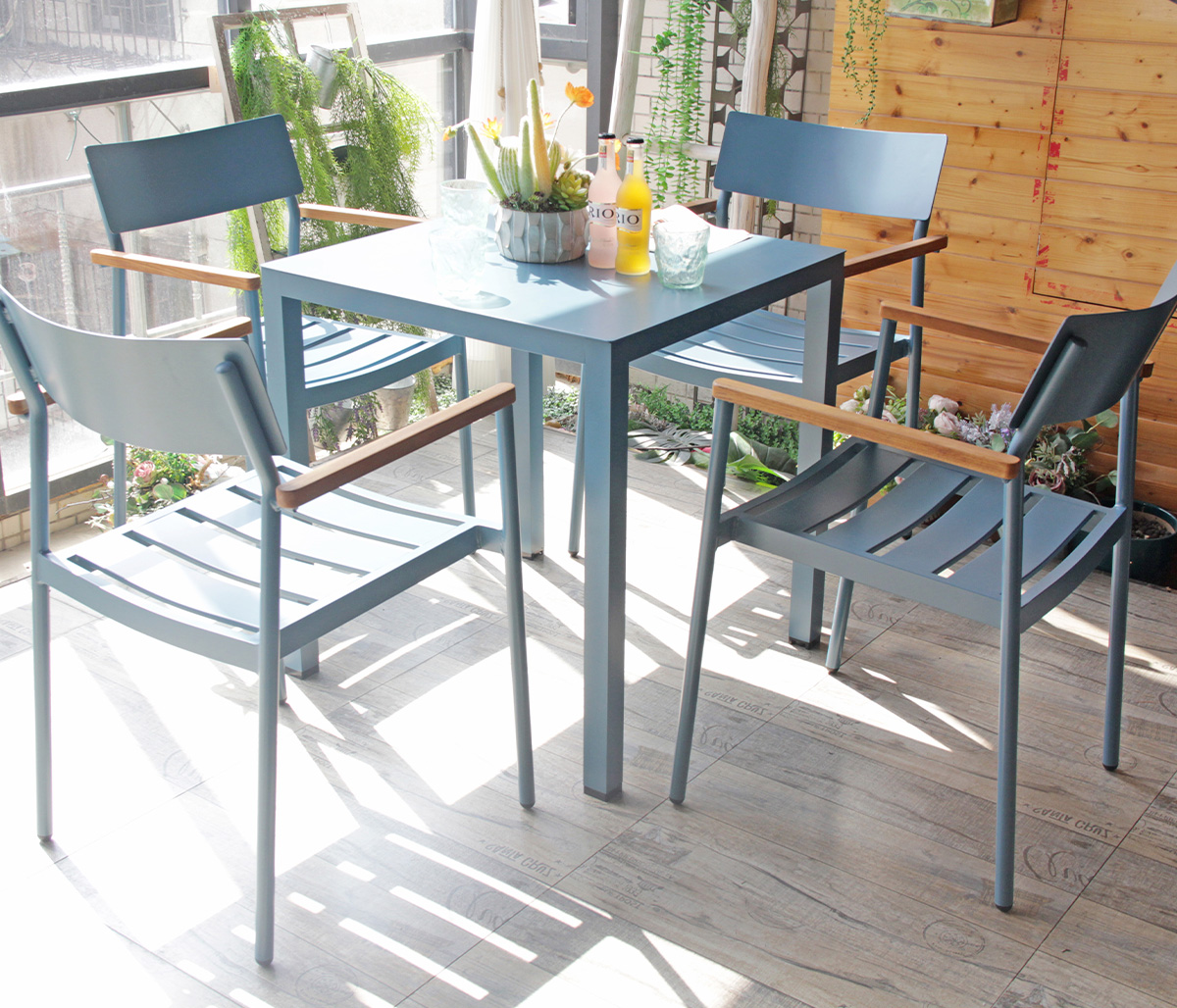 Mesa de comedor Moli - Azul