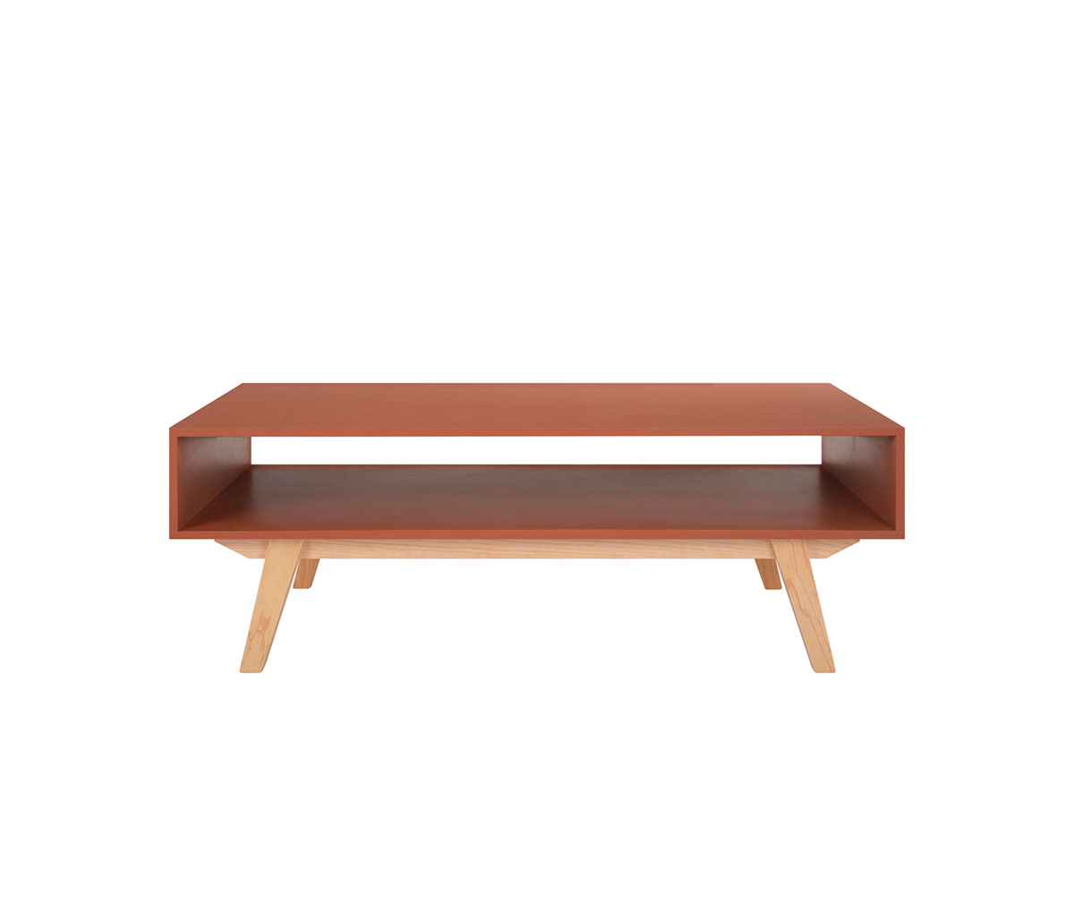 Mesa de centro Cuauhtémoc - Terracota liso