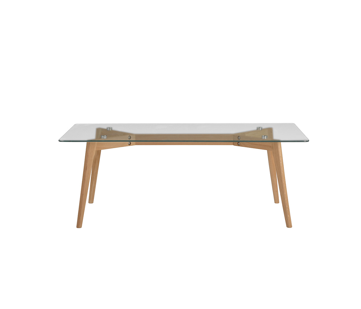 Mesa de centro Ensemble vidrio - Encino