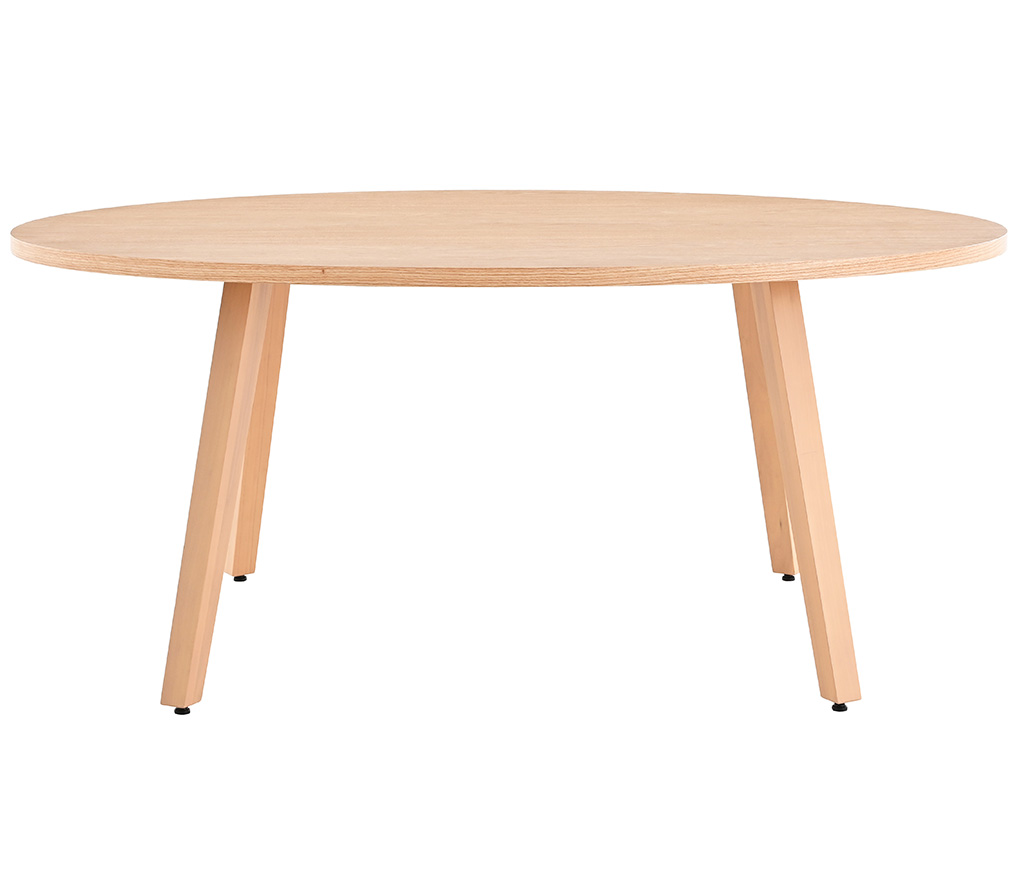 Mesa de comedor ovalada Xocos - Natural
