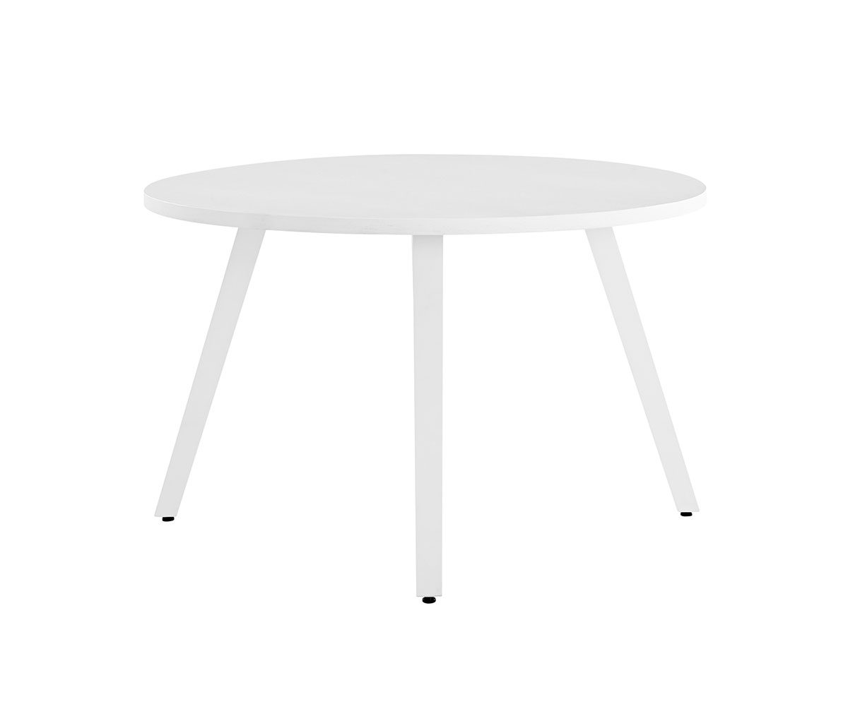 Mesa de comedor redonda Xocos - Blanco