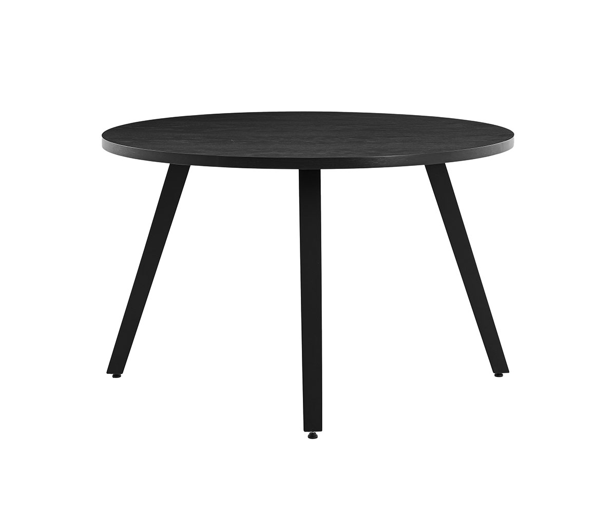 Mesa de comedor redonda Xocos - Negro