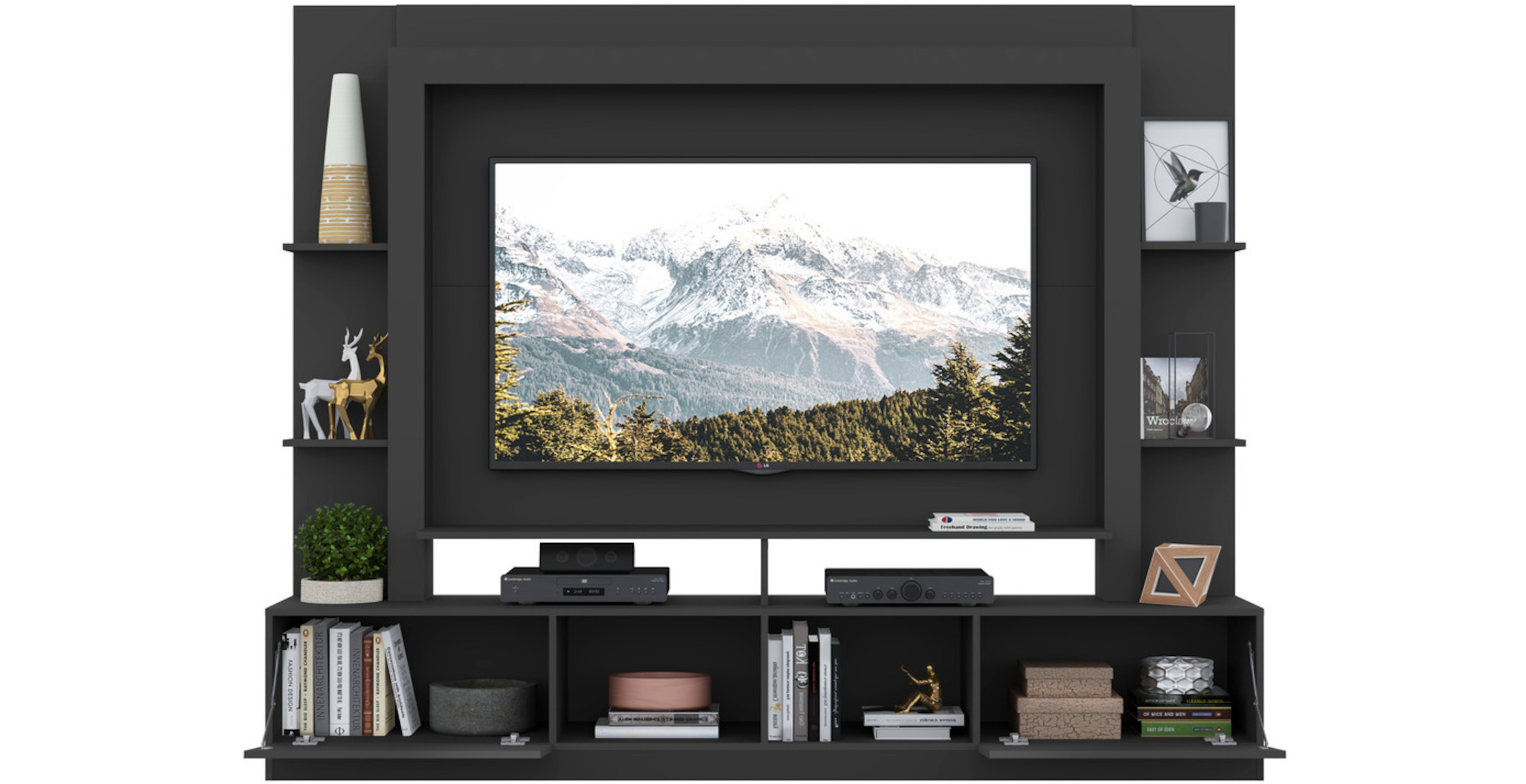 Mueble para tv Amagá - Negro