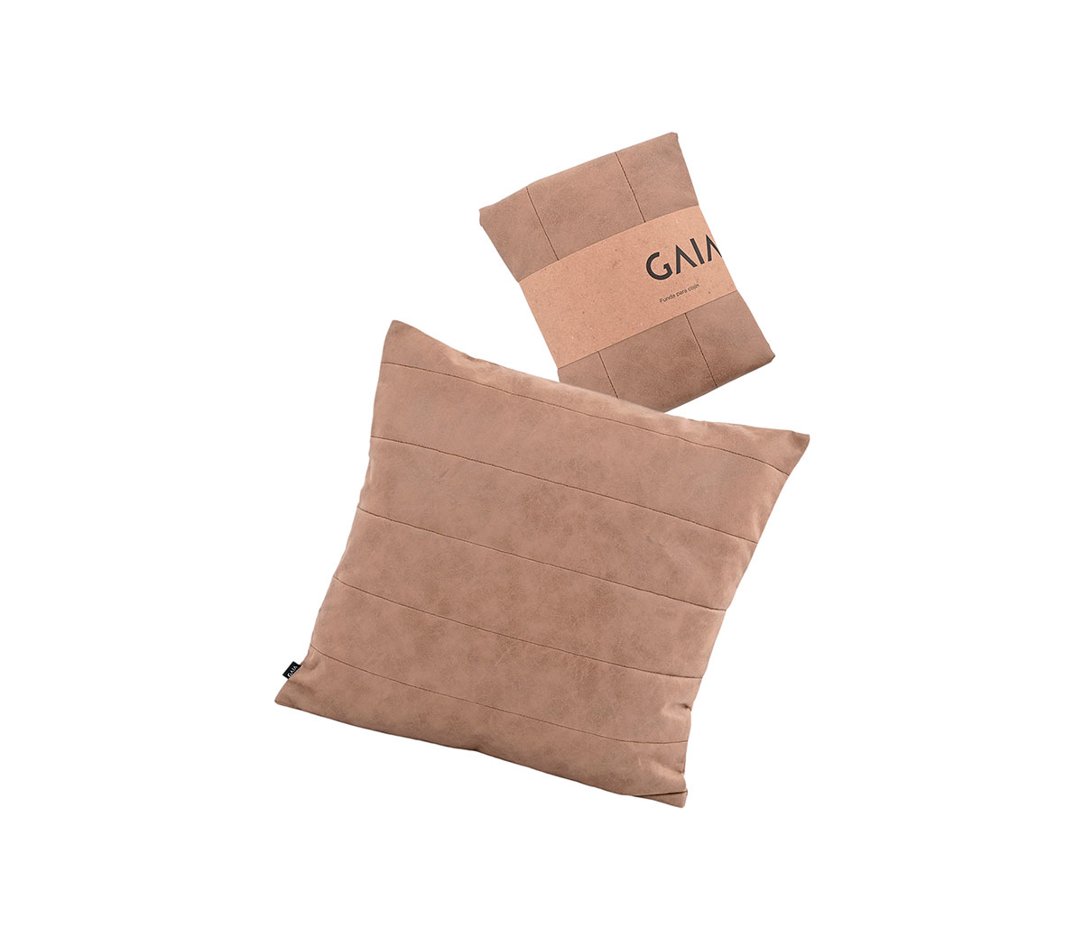 Set de 2 fundas para cojín Luxe 45x45 - Café