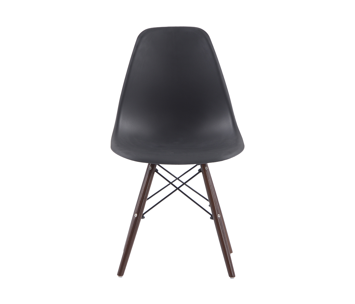 Set de 2 Sillas Eames nogal - Negro