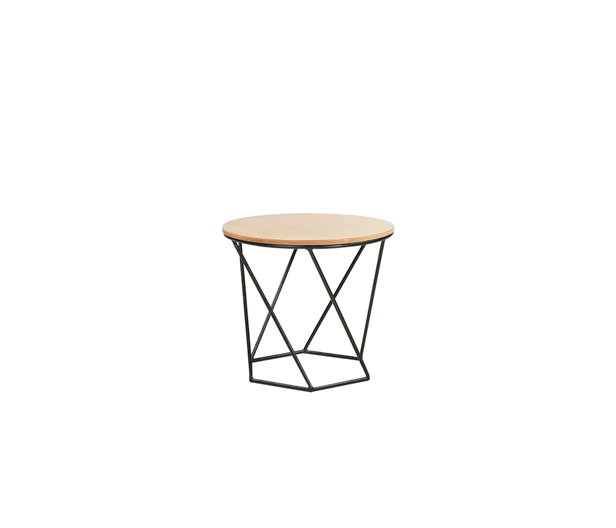 Set de 3 Mesas Hexa - Negro