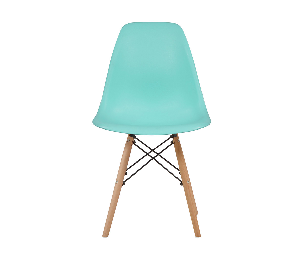 Set de 4 sillas réplica Eames - Turquesa