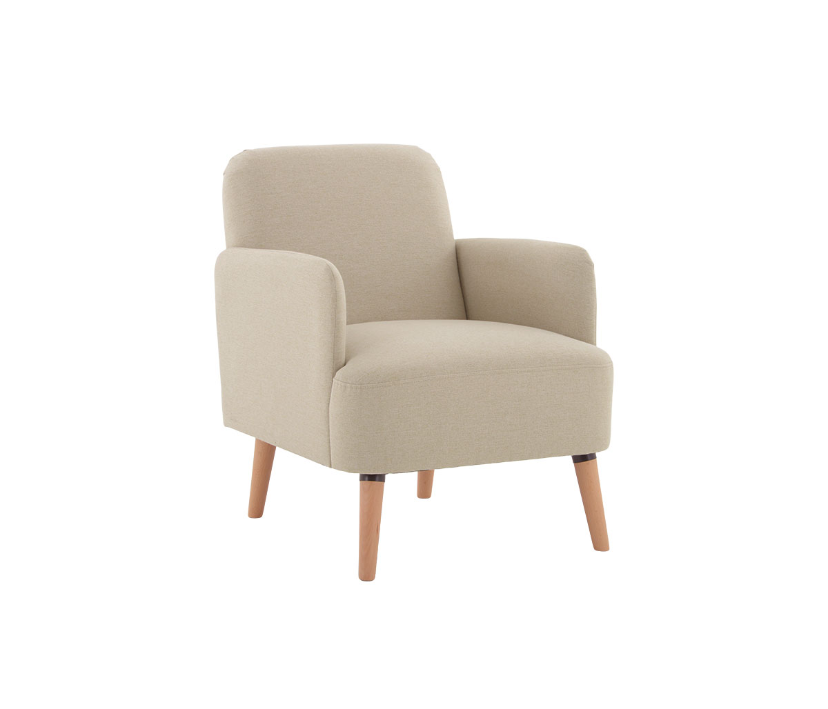 Sillón con brazos Biguza - Beige