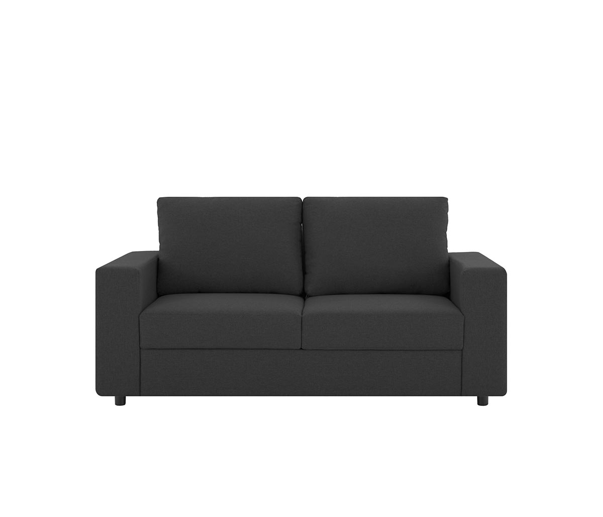 Sofá 2 cuerpos Ocampos - Negro