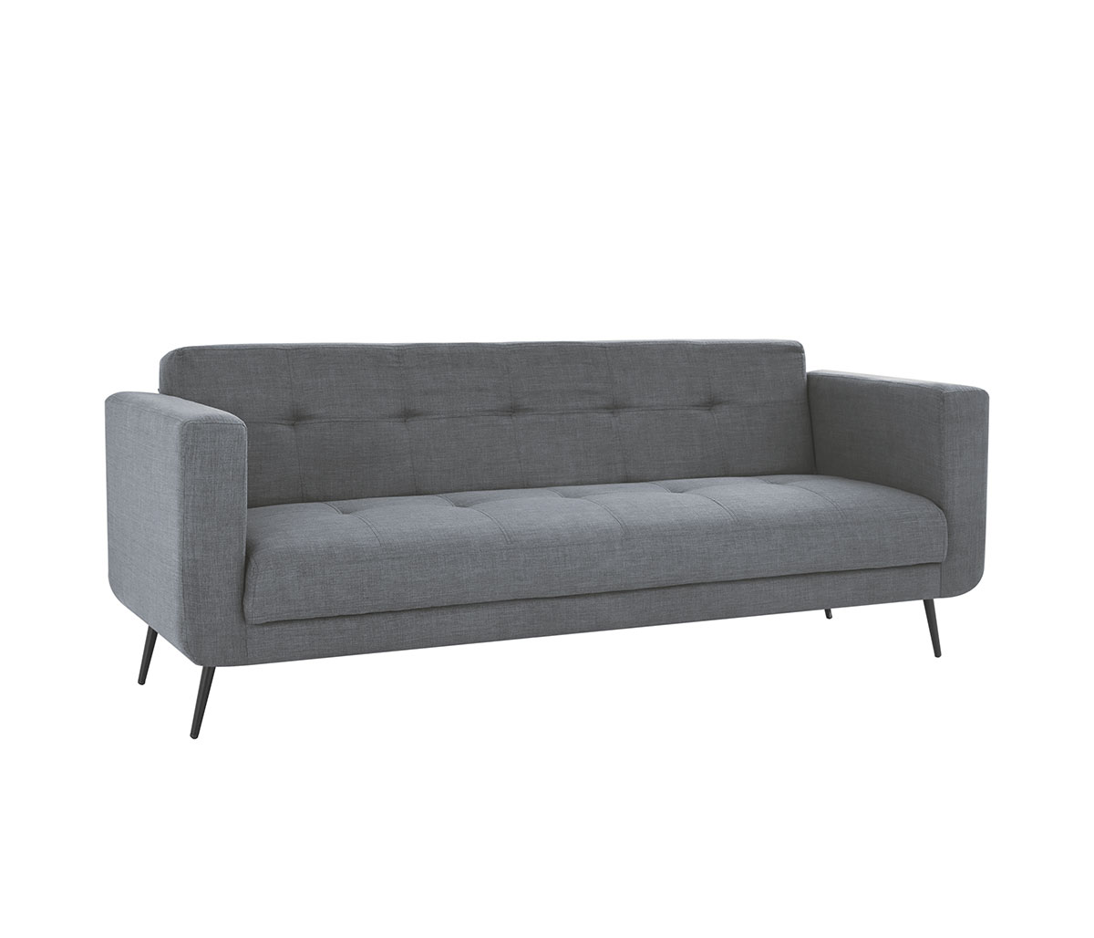 Sofá 3 cuerpos Nativitas - Gris oxford