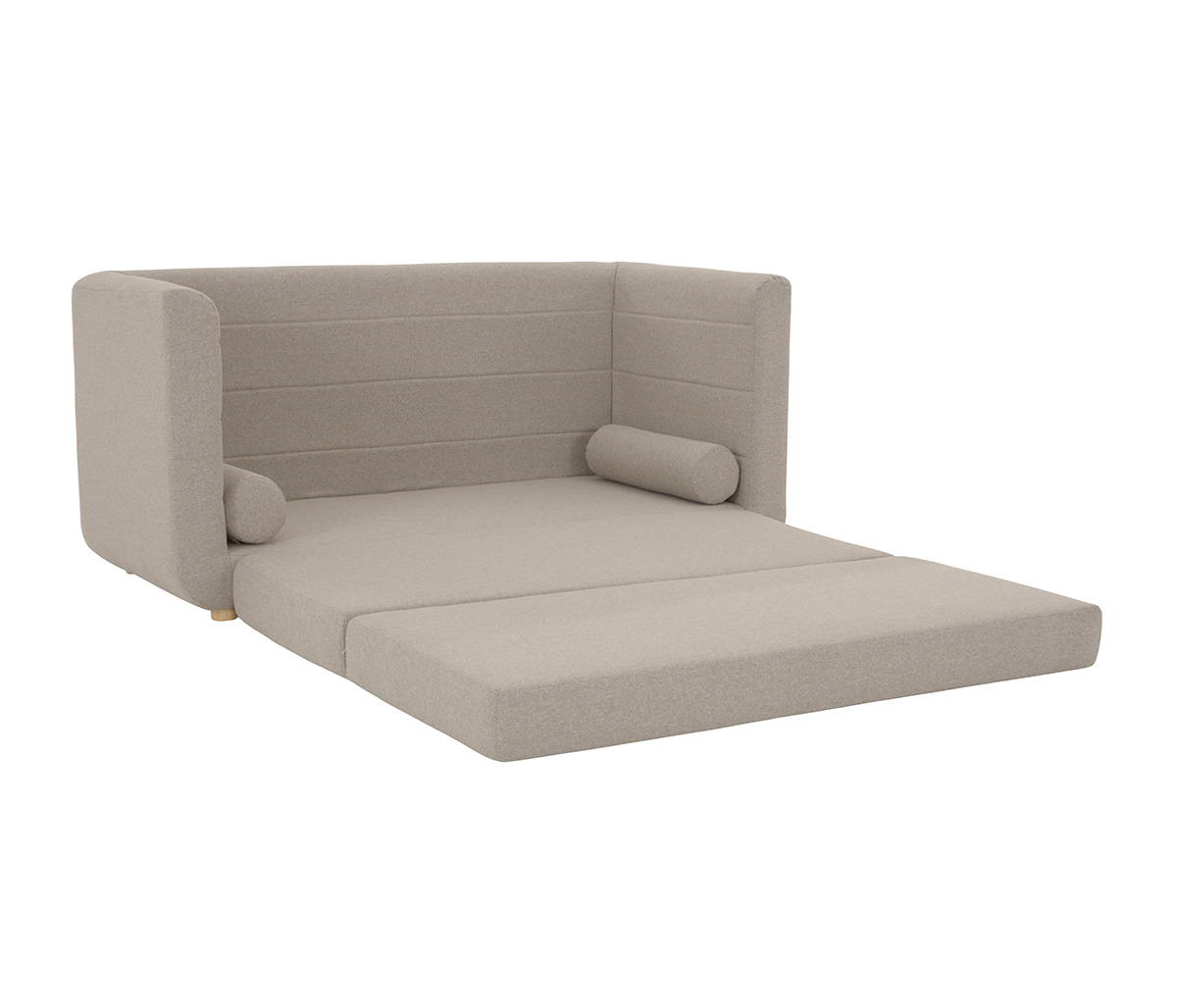 Sofá cama Basil pata natural - Arena