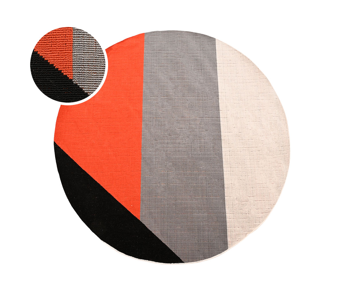 Tapete circular Marlon 200 cm - Multicolor